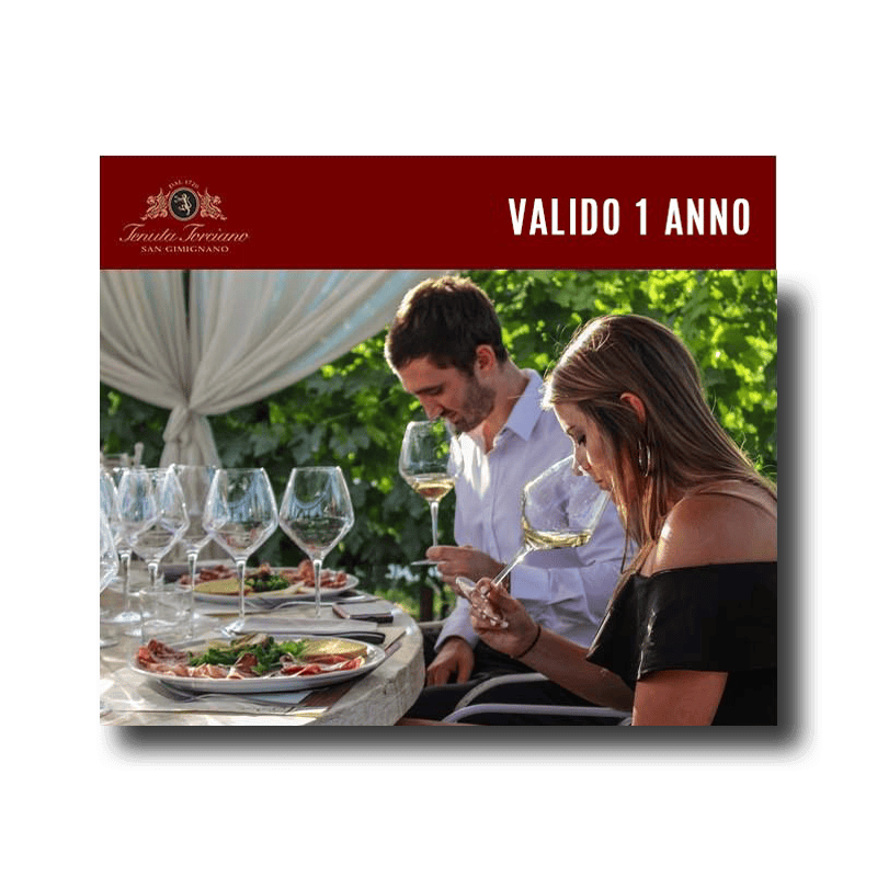 Degustazione verticale con Antipasti (x 1 persona) - Buono Regalo